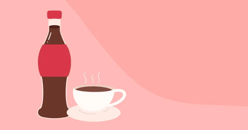 нельзя употреблять напитки с кофеином