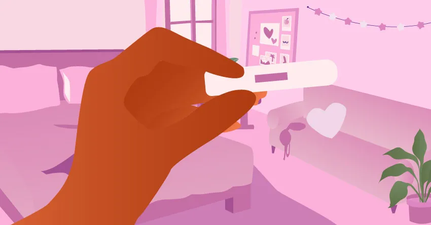 тест на беременность