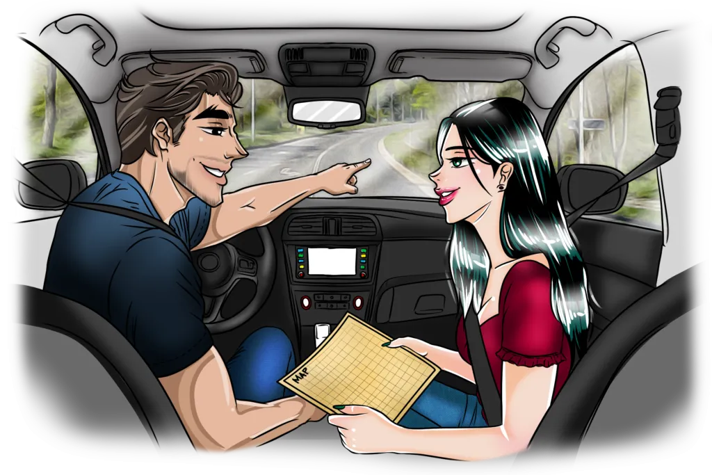 Таинственное автопутешествие (поездка без плана)