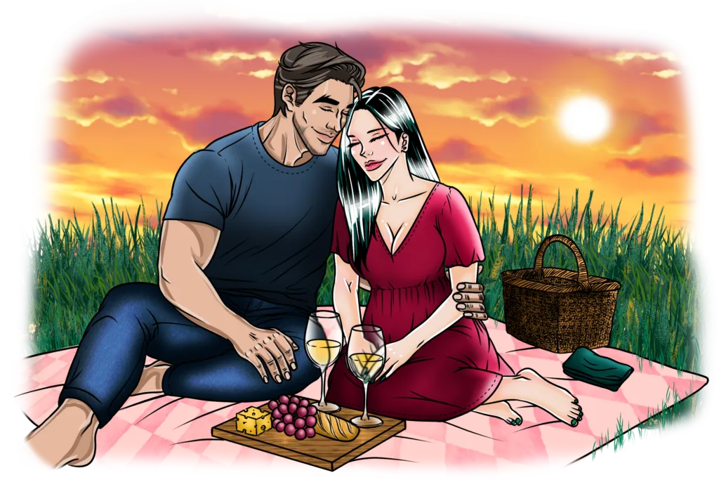 Пикник на закате