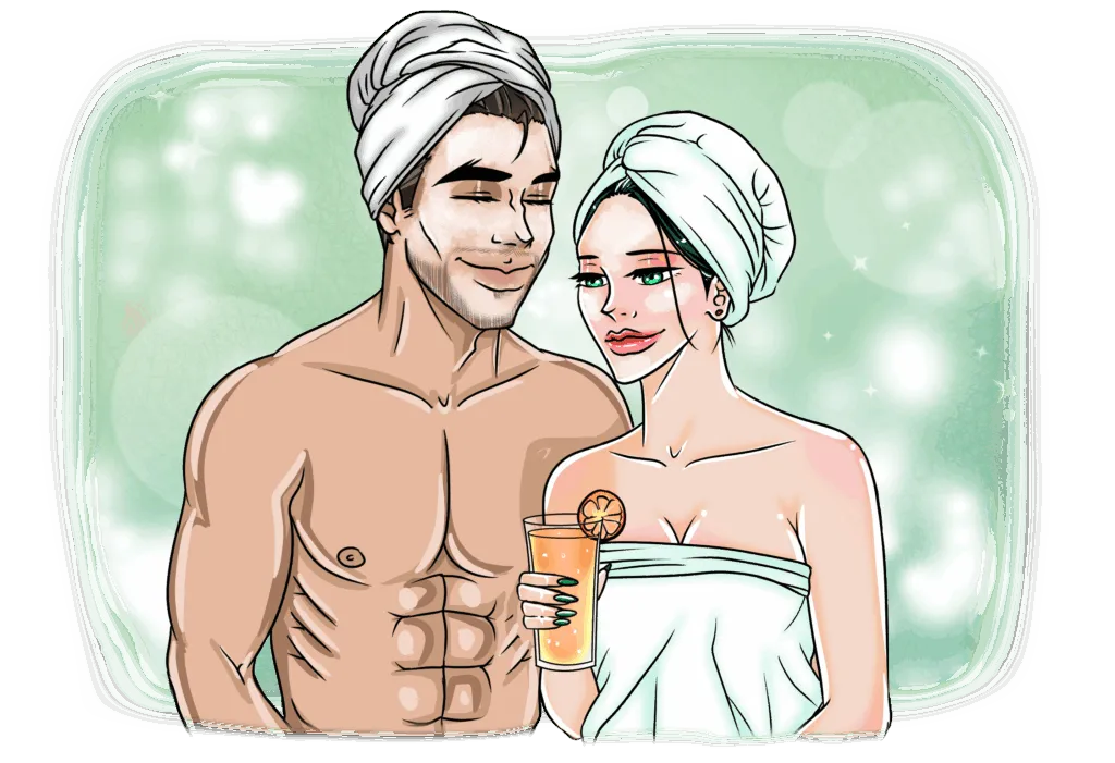 Вечер спа, чтобы расслабиться вместе