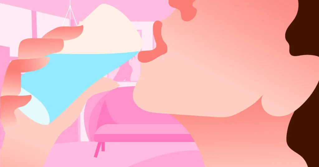 Пейте достаточно воды