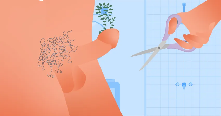 Стрижка волос на лобке